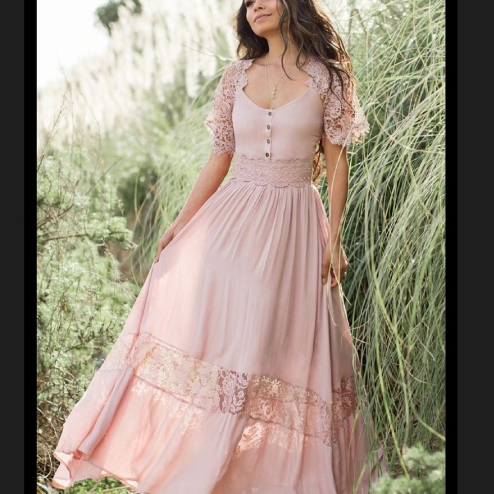 NWT Joyfolie Anna Dresss In Lilac Size XL (Fits Like L)